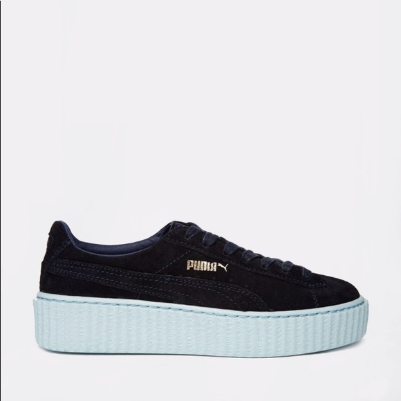 puma creepers navy